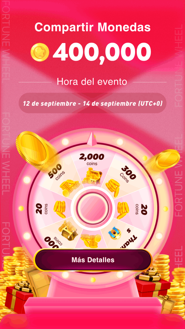 evento: Rueda de suerte- topchat team español oficial
